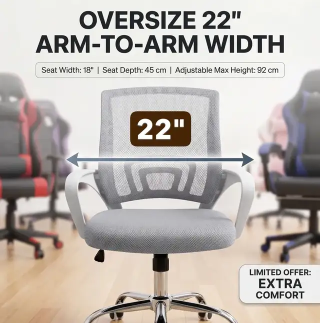 Brand New Ergonomic Mesh Office Chair Special $59
