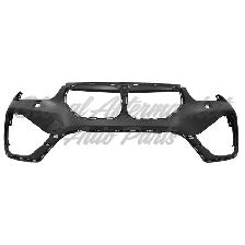 Bmw X1 2020-2022 Bumper Front W/Tow Hook/Head Lamp Washer/ 2