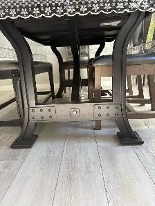 Dining Table Set with 4 Chairs and Bench – $1,100 - Photo 8