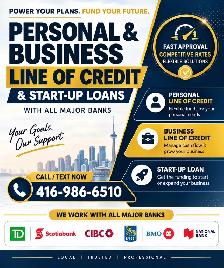Personal / Business Loans and Line of Credit