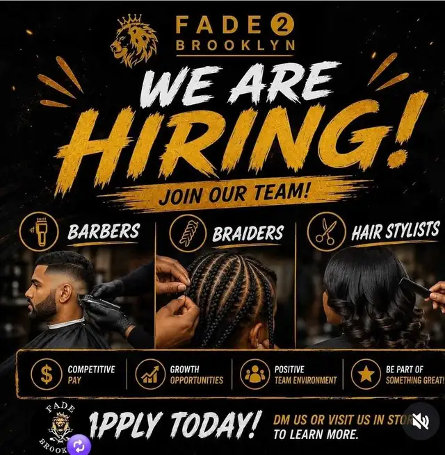 Hiring Barbers downtown Montreal