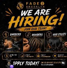 Hiring Barbers downtown Montreal