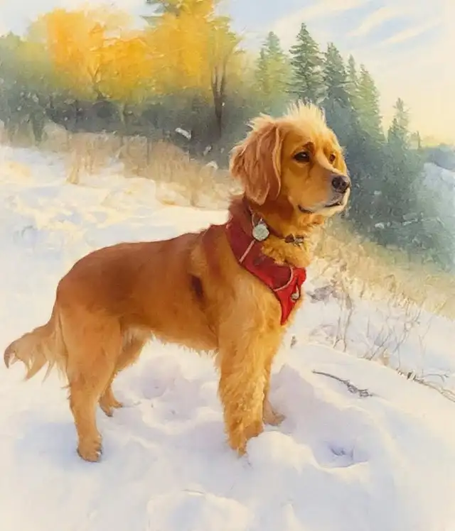 Mini Retrievers: GR/Cocker spaniels