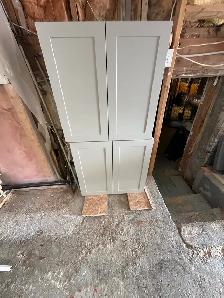 Two cabinets