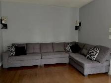 sofa- grey