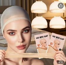 Pack of 50 Super thin beige hair nets for wigs! - Photo 3