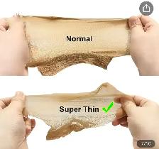 Pack of 50 Super thin beige hair nets for wigs! - Photo 7