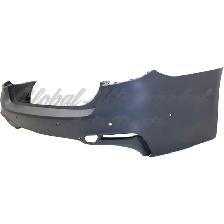 Bmw M550i Xdrive 2018-2019 Bumper Rear Primed W/Park - Photo 3