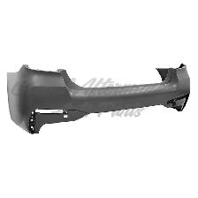 Bmw M550i Xdrive 2021-2023 Bumper Rear Primed Ptm With M Pkg