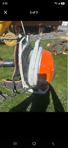 Stihl br800 back pack blower - Photo 2