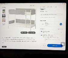 IKEA Bunk bed for sale with 1 mattress - Photo 2