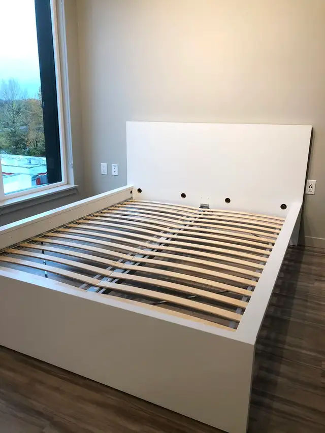 Ikea Malm Queen Bed   Slats - Delivery Option - Only $190!