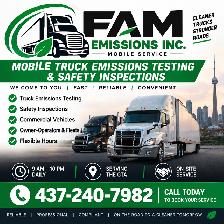 Mobile Truck Emissions Testing & Safety Inspections – GTA
