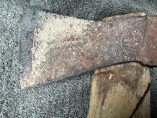 Antique Wood Handle Hatchet ! - Photo 3