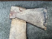 Antique Wood Handle Hatchet ! - Photo 4
