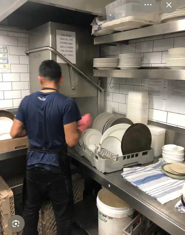 Male Dishwasher - Restaurant