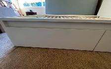 Ikea Malm Queen Bed, 4 Storage Drawers & Slats - Delivery Option - Photo 2