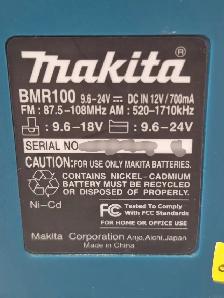 (N9748603) Makita BMR100 Radio - Photo 9