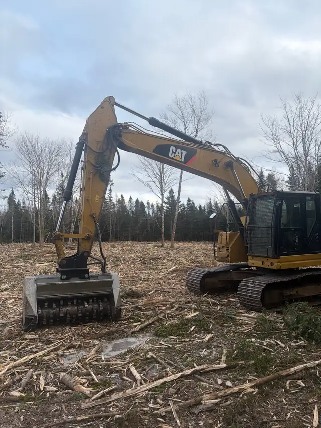 mulching for hire