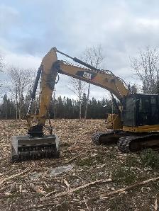 mulching for hire