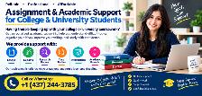 Academic Writing & Research Support for College Students