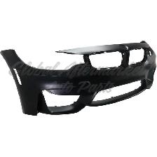 Bmw M4 2015-2020 Bumper Front Primed Ptm Without Head Lamp - Photo 2
