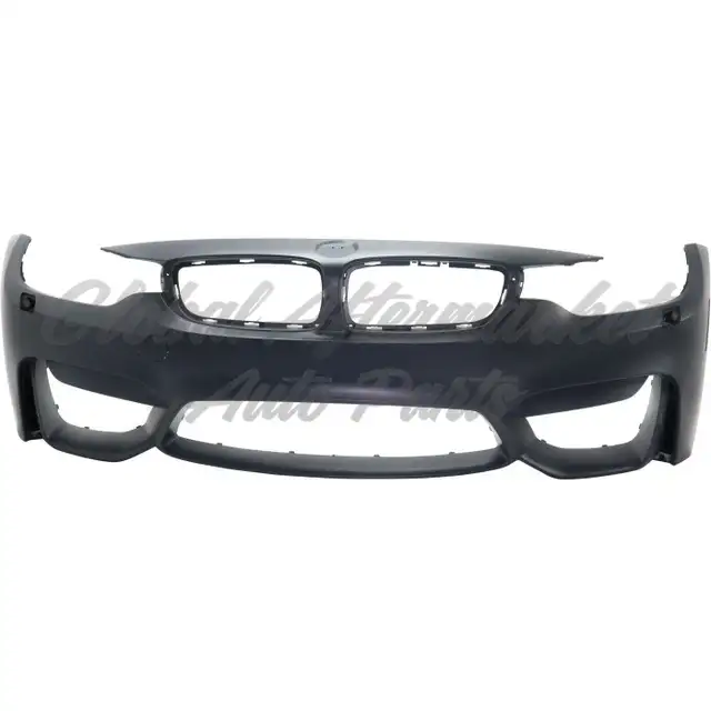 Bmw M4 2015-2020 Bumper Front Primed Ptm With Head Lamp Washer