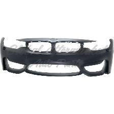 Bmw M4 2015-2020 Bumper Front Primed Ptm With Head Lamp Washer