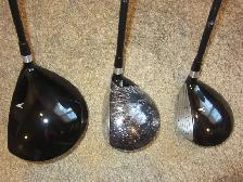 2 NEW MEN'S   LADIES LH SETS GRAPHITE SHAFT #1/3/5 WOODS