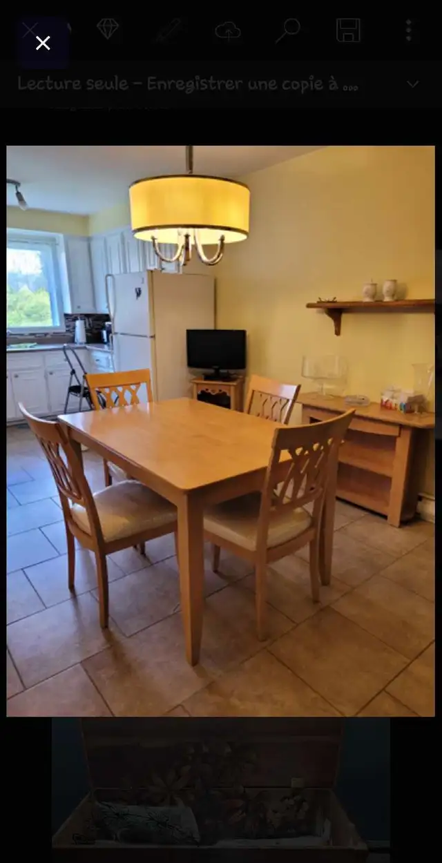Mobilier de salle a manger