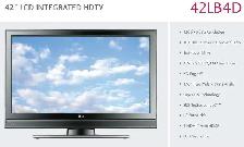 42 inch LCD Television with Remote
