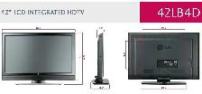 42 inch LCD Television with Remote - Photo 2