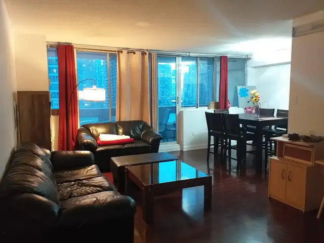 Furnished 3 bedroom Square One Condo