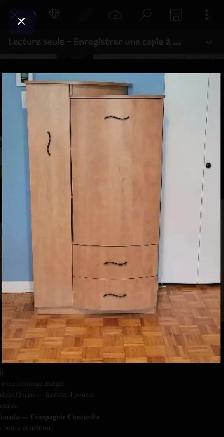mobilier de chambre