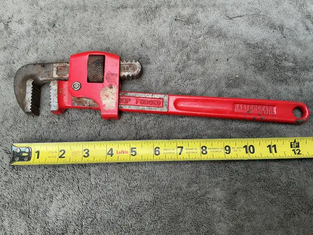 MASTERCRAFT 14 Inch Pipe Wrench !