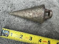 Vintage Metal 5 Inch Plumb Bob ! - Photo 3