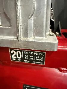 20gal Air Compressor - Photo 2