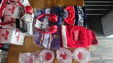 NFL  tuques et Budweiser verres. - Photo 2