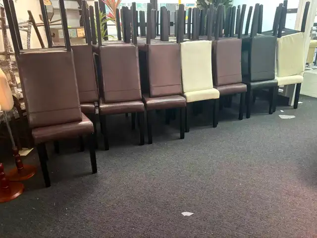 Brand New Faux Leather Dining Chair Special $39