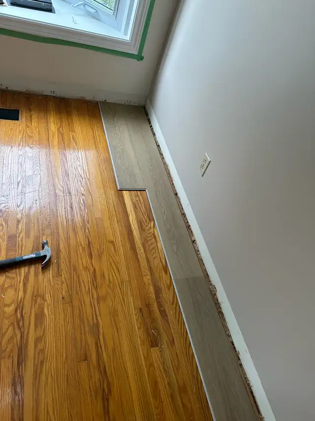 Cash job renovations