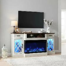 Brand New 70' Farmhouse Fireplace TV Stand Special $299 - Photo 6