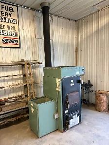 wood/electric furnace