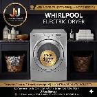 Whirlpool Duet Electric Dryer - Liquid Silver - with Warranty