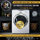 GE Profile White Electric Dryer - Large Capacity - with Warranty