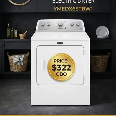Maytag Bravos X Electric Dryer - Large Capacity - Heavy Duty