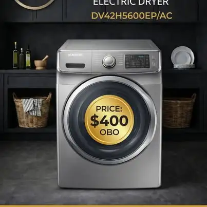 Samsung 27' Electric Dryer 7.5 cu ft with Steam - with Warranty