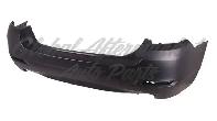 Bmw 5 Series 2014-2016 Bumper Rear Primed 535 Sdn Without M
