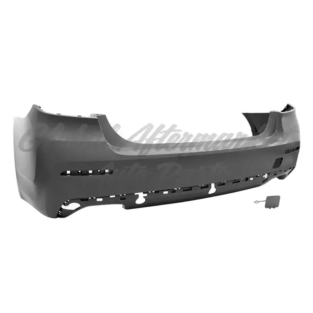 Bmw 5 Series 2021-2023 Bumper Rear Primed Ptm W/Tow Hook