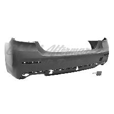 Bmw 5 Series 2021-2023 Bumper Rear Primed Ptm W/Tow Hook