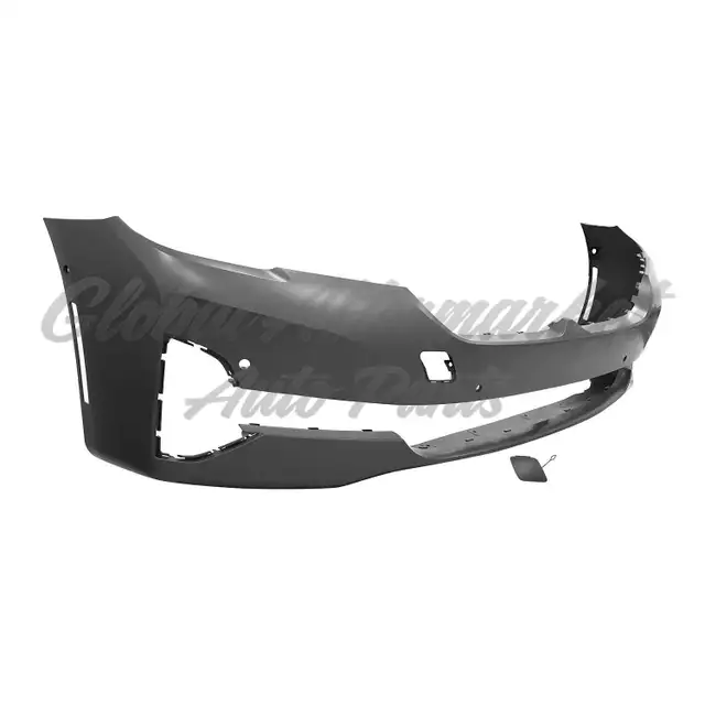 Bmw 5 Series 2021-2023 Bumper Front W/Tow Hook/2 Park Assist